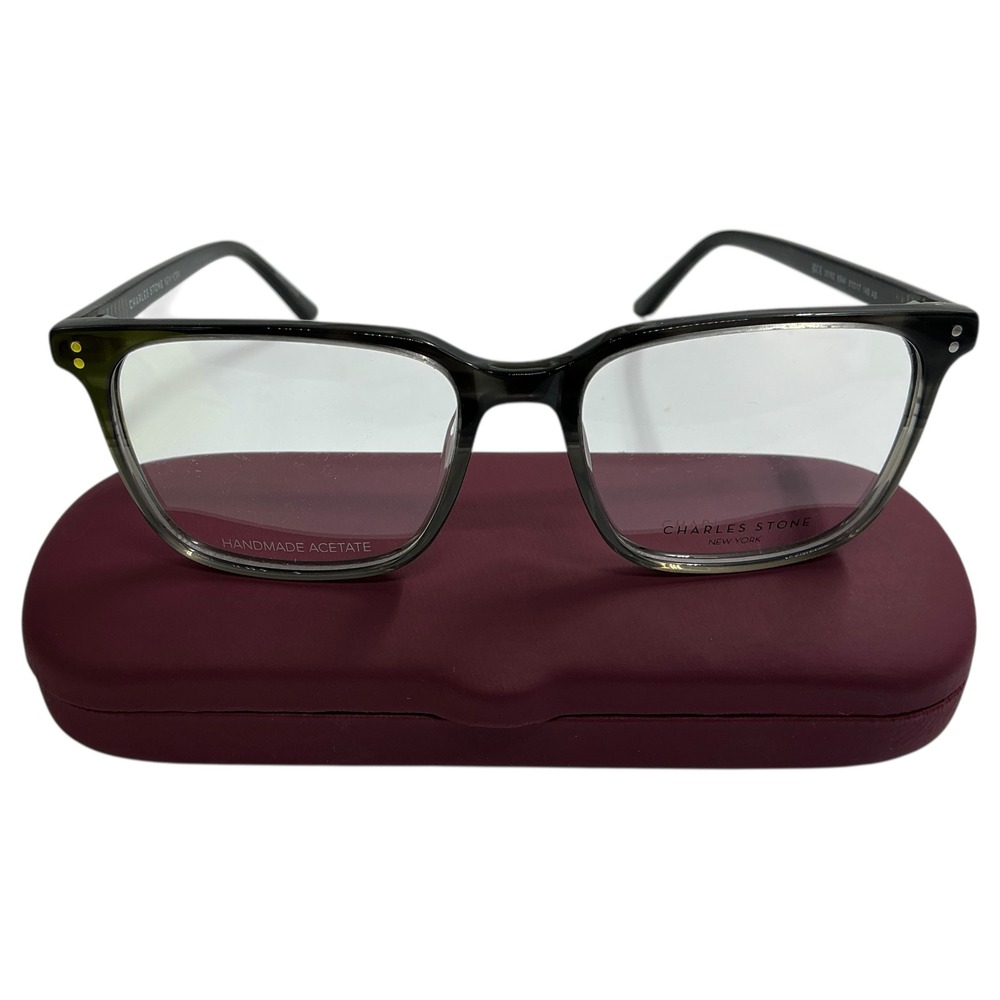 Charles Stone 30182 GREY GRADIENT DEMI Handmade Eyeglasses Frame 51 17 145
